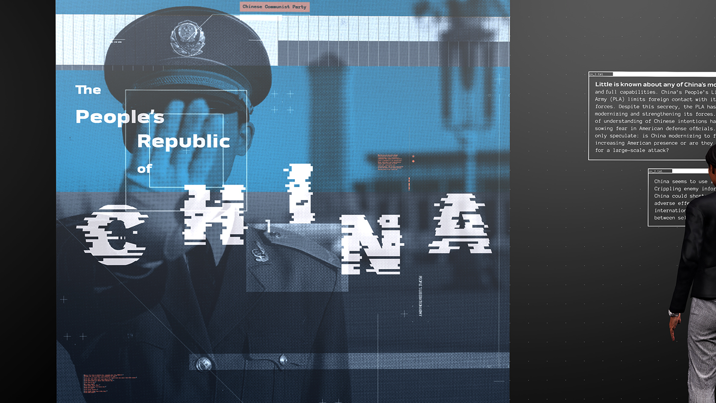 Close up of China Analysis Title Graphic
